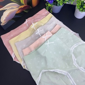 Cotton Panties medium waist 纯棉中腰内裤 2211