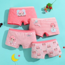 Kids Cotton  Panties Boxer  k107 (4pcs)