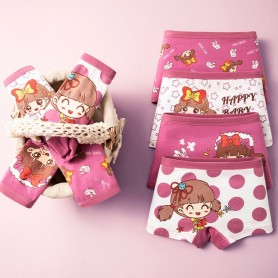 Kids Cotton  Panties Boxer  k111 (4pcs)