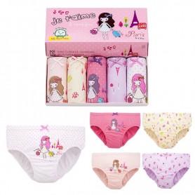 Kids Cotton  Panties Boxer  k121  (5pcs)