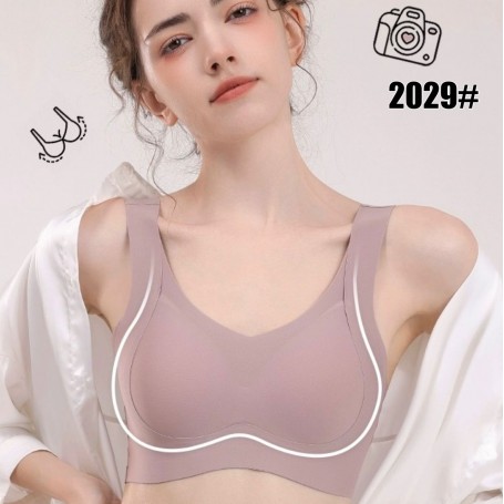 2024 New Ice Silk Seamless Bra 2029